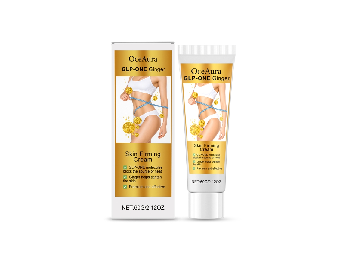 Crema de jengibre calmante y reafirmante para la piel