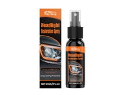 Spray para el cuidado de los faros del coche