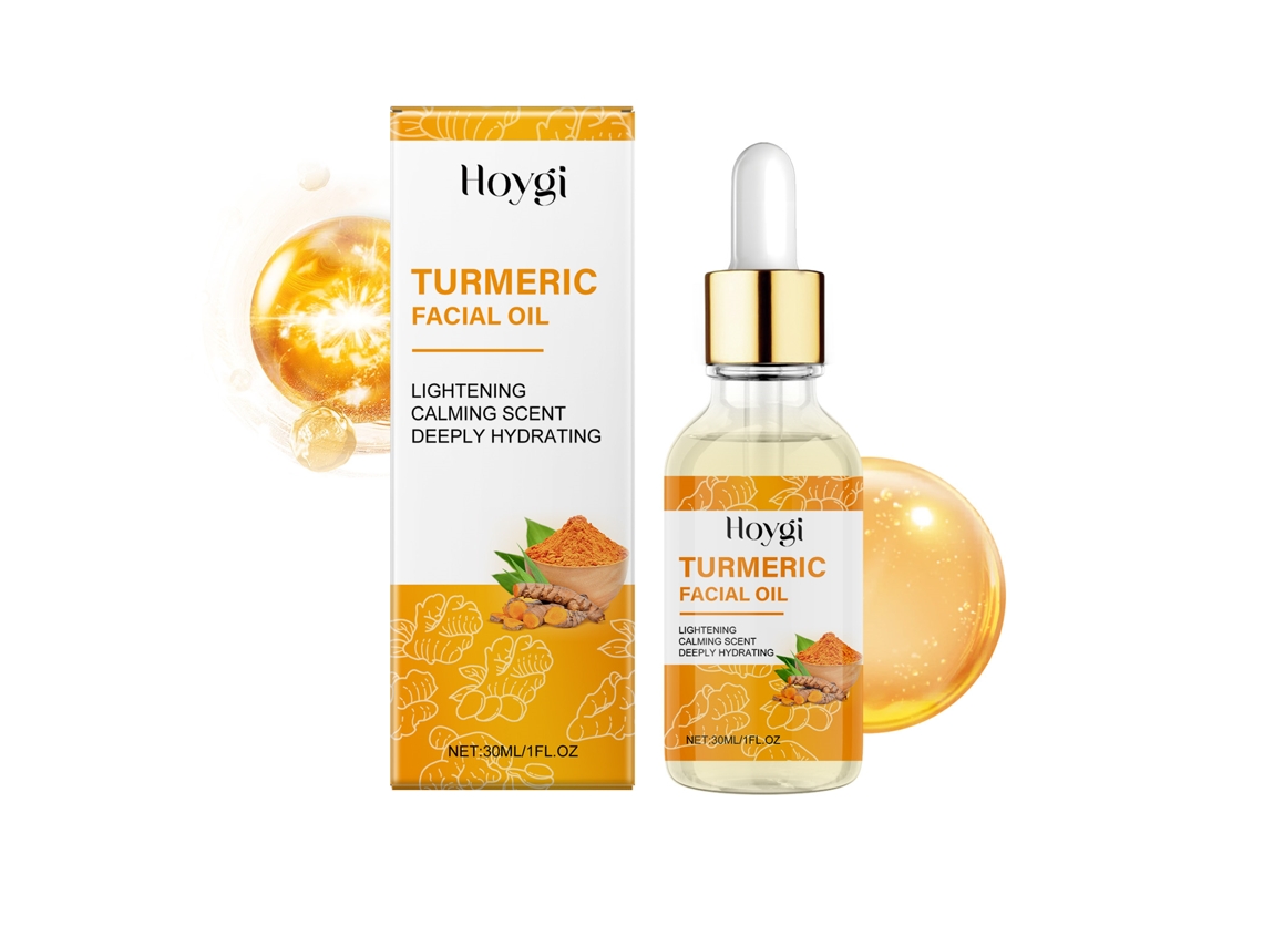 Aceite reafirmante e iluminador con curcumina