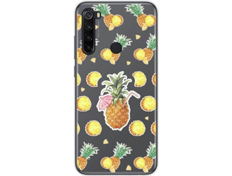 Carcasa Xiaomi Redmi Note 8 (2019/2021) TUMUNDOSMARTPHONE Dibujos Transparente Multicolor