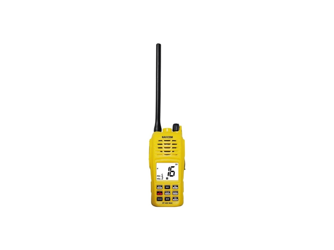 Auriculares Vhf portátil estanco y flotante Navicom IPX 8 6 W