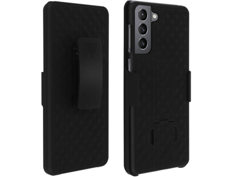 Carcasa Samsung Galaxy S21 AVIZAR Función Soporte 180º Negro