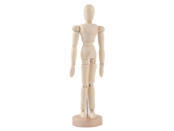 Maniquí De Madera Articulado De 8 Pulgadas Para Dibujo Artístico - Modelo Para Bocetos