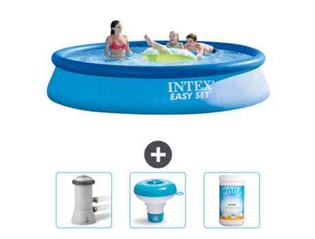 Piscina Insuflável INTEX 28143NP-CB77 (7290 L - 396x84cm)