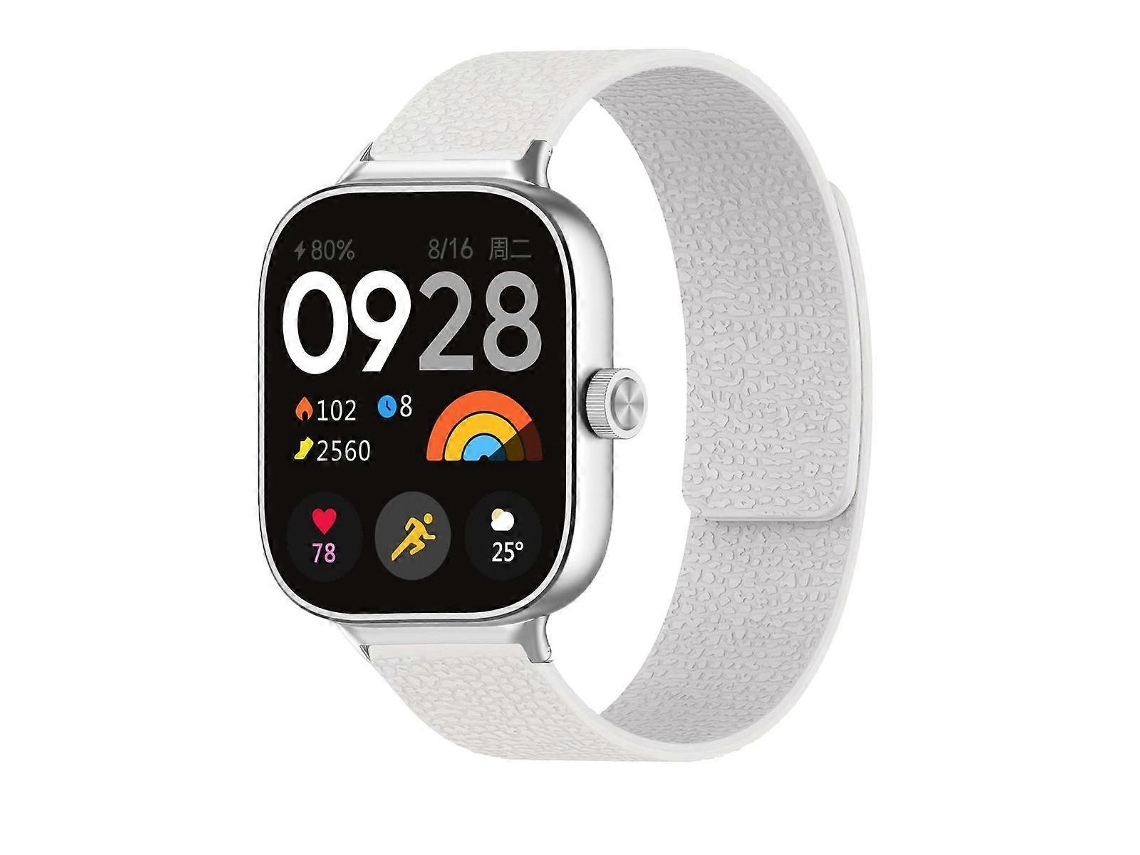 Pulsera de silicona magnética suave con textura de lichi para Xiaomi Smart Band 9 Pro / Redmi Watch 5