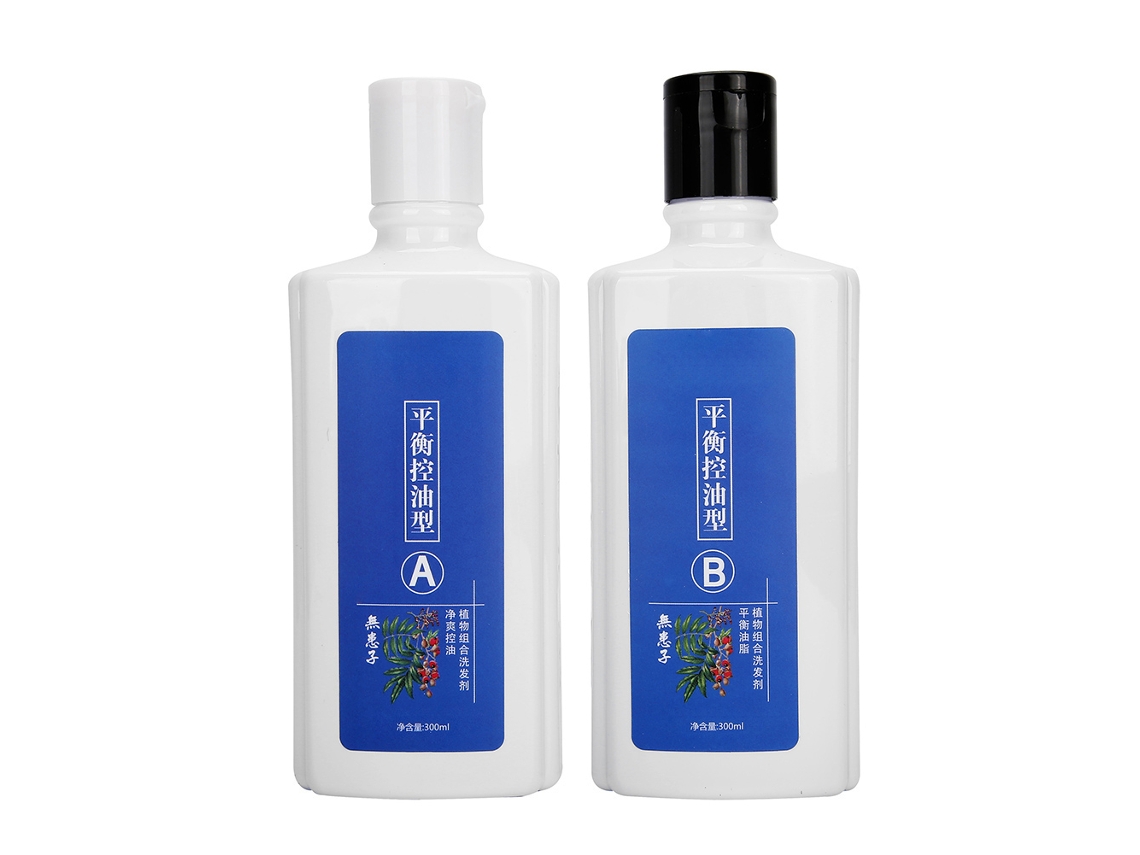 2pcs Champú Anticaída De Cabello Control De Grasa Hidrata Y Calma El Cuero Cabelludo Para Salones De Belleza