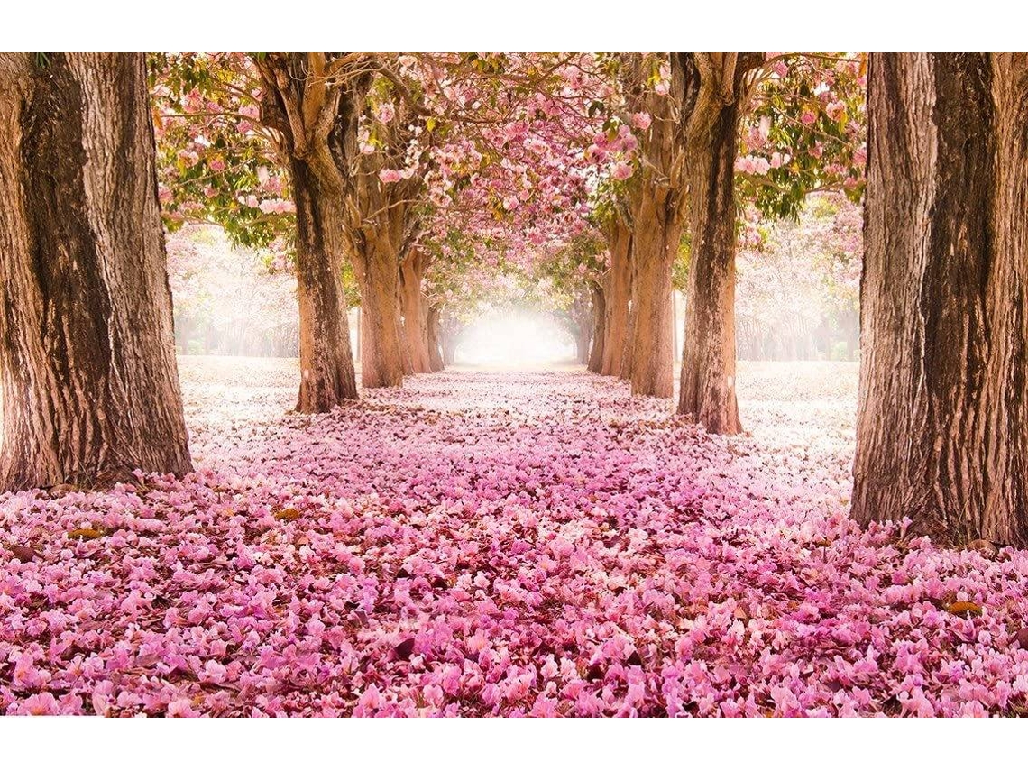 Fotomural OEDIM Cerezo (Rosa - 350x250cm - Vinilo)
