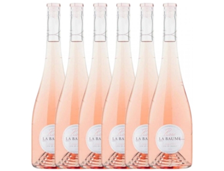 Vino Rosado GRANDS CHAIS Grands Chais La Baume Rose Vin De Pays Languedoc Joven (0.75 L - 6 unidades)