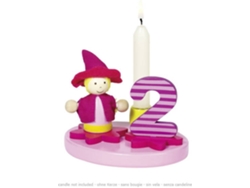 Vela de cumpleaño GOKI 60864 (Longitud: 10.5cm)