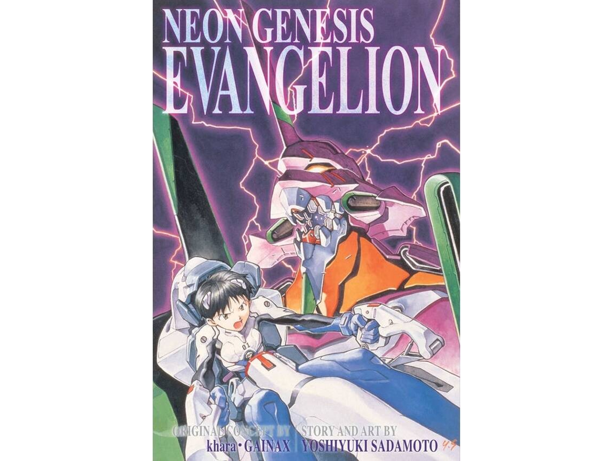 Libro Neon Genesis Evangelion 3-in-1 Edition, Vol. 1 de Yoshiyuki Sadamoto (Inglés)