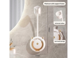 Soporte organizador de secador de pelo para montaje en pared, soporte universal Proemi Nente, autoadhesivo, manos libres GOKOCO