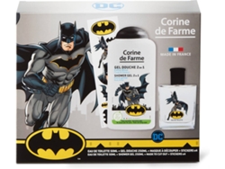 Cofre de Perfume CORINE DE FARME Batman Eau de Toilette (50ml) + Gel de Baño (250ml)