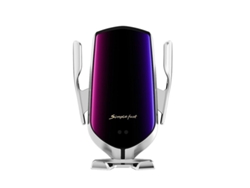 Cargador Inalámbrico Para Coche Linjou Compatible Con Iphone 13/12/12 Pro/se/11/11 Pro/11 Pro Max/xs Max (plateado)