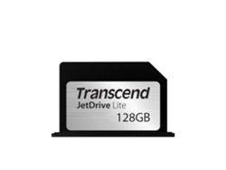 Tarjeta Expansion TRANSCEND 128GB JetDriveLite, para MacBook PRO Retina 13'' (compatible: finales 2012- inicio 2015)