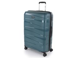 Maleta Pp Grande JASLEN Stuttgart azul metalico (48X75x29 Cm - 92L)