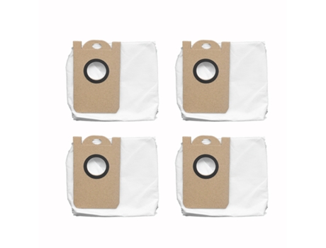 Paquete de 4 bolsas de polvo para aspiradora Proscenic M70, piezas de repuesto para aspiradora, herramientas de limpieza del hogar