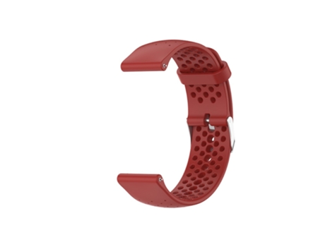 Correa de Silicona respirable para Garmin Forerunner 158/55 - vino tinto