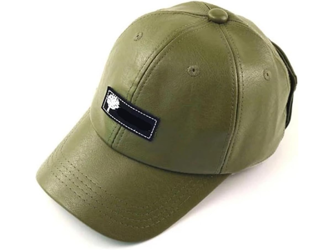 Gafas de sol de aviador de cuero SFUSHOS, sombrero de hip hop