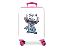 Maleta de cabina Stitch Adorable Abs Blanca Disney
