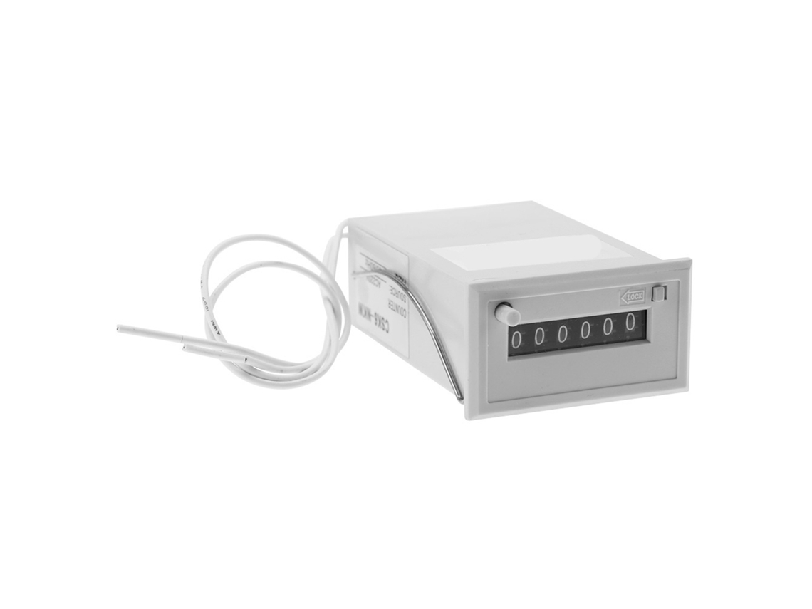 Contador De Pulso Electromagnético De 6 Dígitos Csk6-nkw 02 Ac
