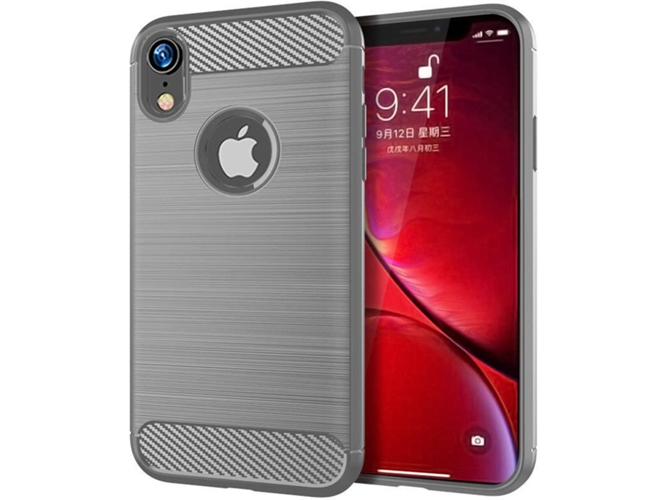 Funda iPhone XR WISETONY Mofankeji-142 Gris