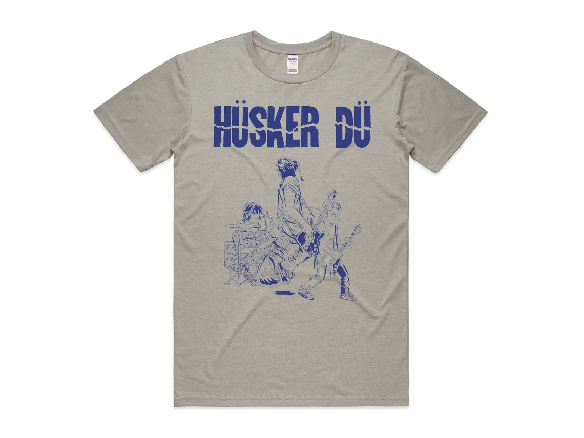 Camiseta unisex para adultos Hüsker Dü x Brian Walsby Rockinstone, superventas. Talla: S