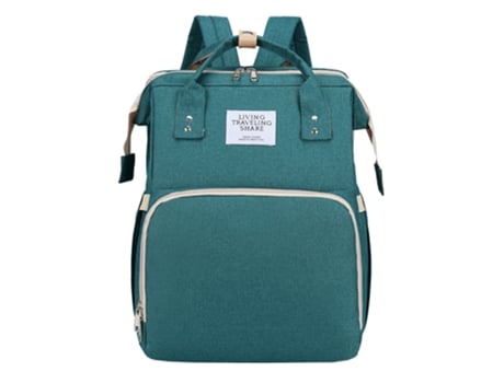 Mochila para pañales, mochila de viaje multifunción, bolsas para cambiar pañales de maternidad, gran capacidad (verde)