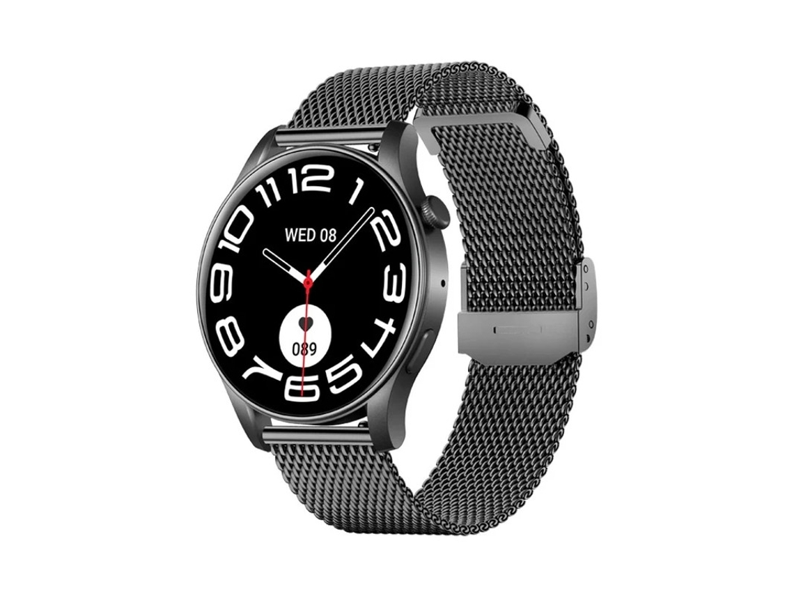 Reloj inteligente para mujer, reloj deportivo con pantalla táctil AMOLED de 1,43", monitor de frecuencia cardíaca y presión arterial. Bestvite
