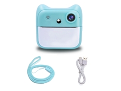 Cámara De Impresión Instantánea Para Niños 2400w Digital De Alta Claridad Con Pantalla 2.4ips Lente Dual Impresora Térmica