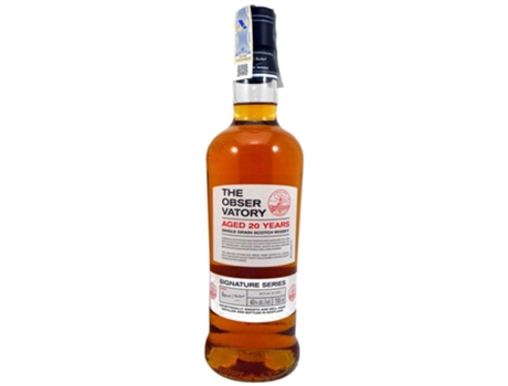 Whisky OBSERVATORY Single Malt Observatory Single Grain 20 Anos (0.7 L - 1 unidad)