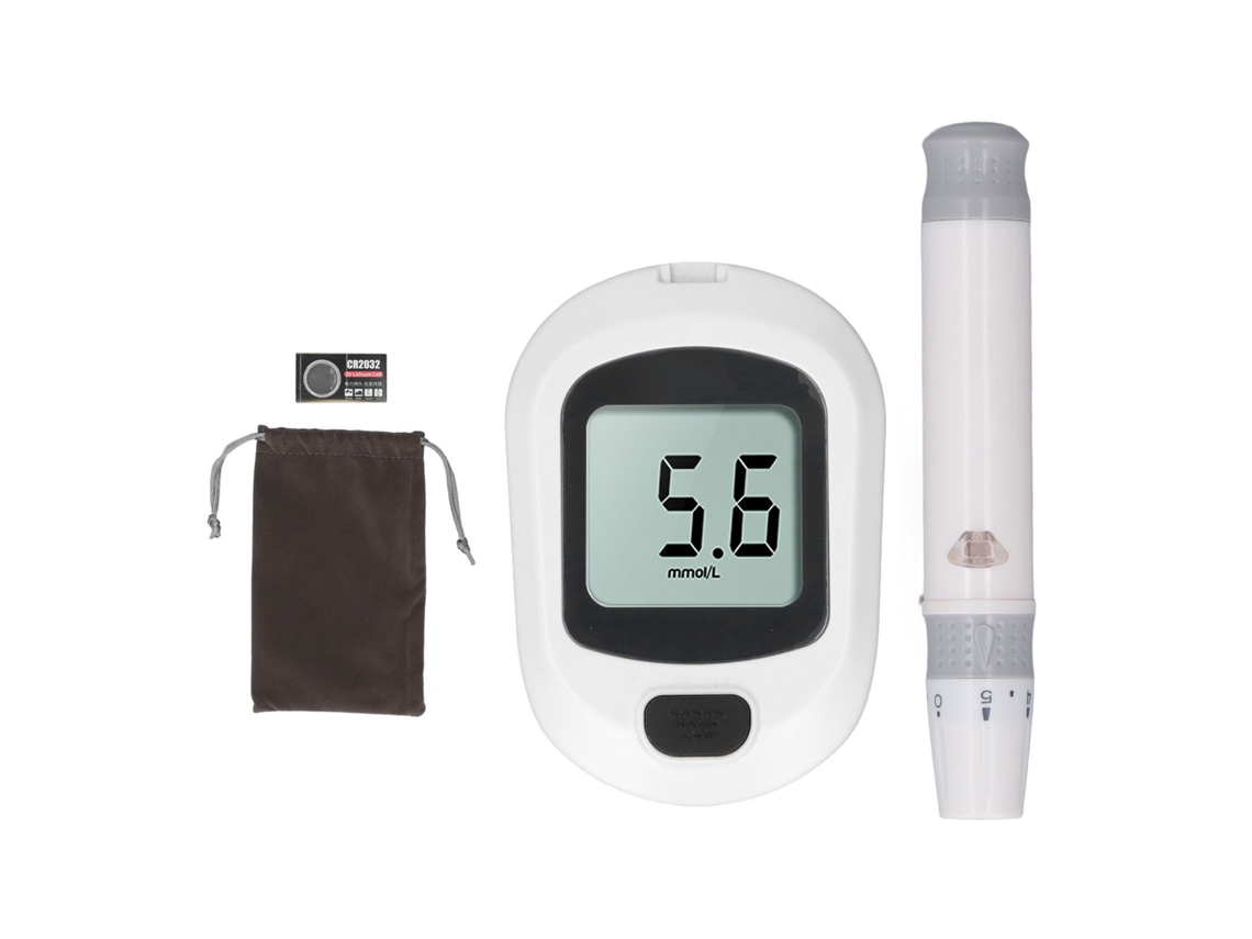 Kit De Monitor De Glucosa En Sangre Eléctrico De Alta Precisión Con Pantalla Lcd Y Diseño Portátil