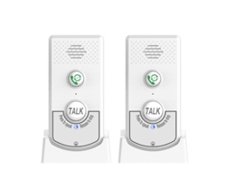 Llamador bidireccional inalámbrico voz. Intercomunicador timbre para oficina o casa.
