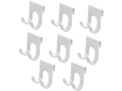 Juego de 8 ganchos de pared dobles Chaberlu