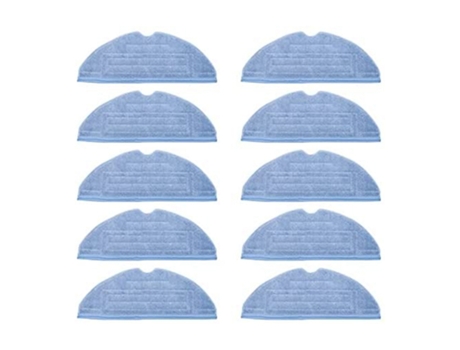 10 piezas de almohadillas de tela de mopa de repuesto para Xiaomi Roborock S7 T7S T7 Plus piezas de aspiradora almohadilla suave de microfibra