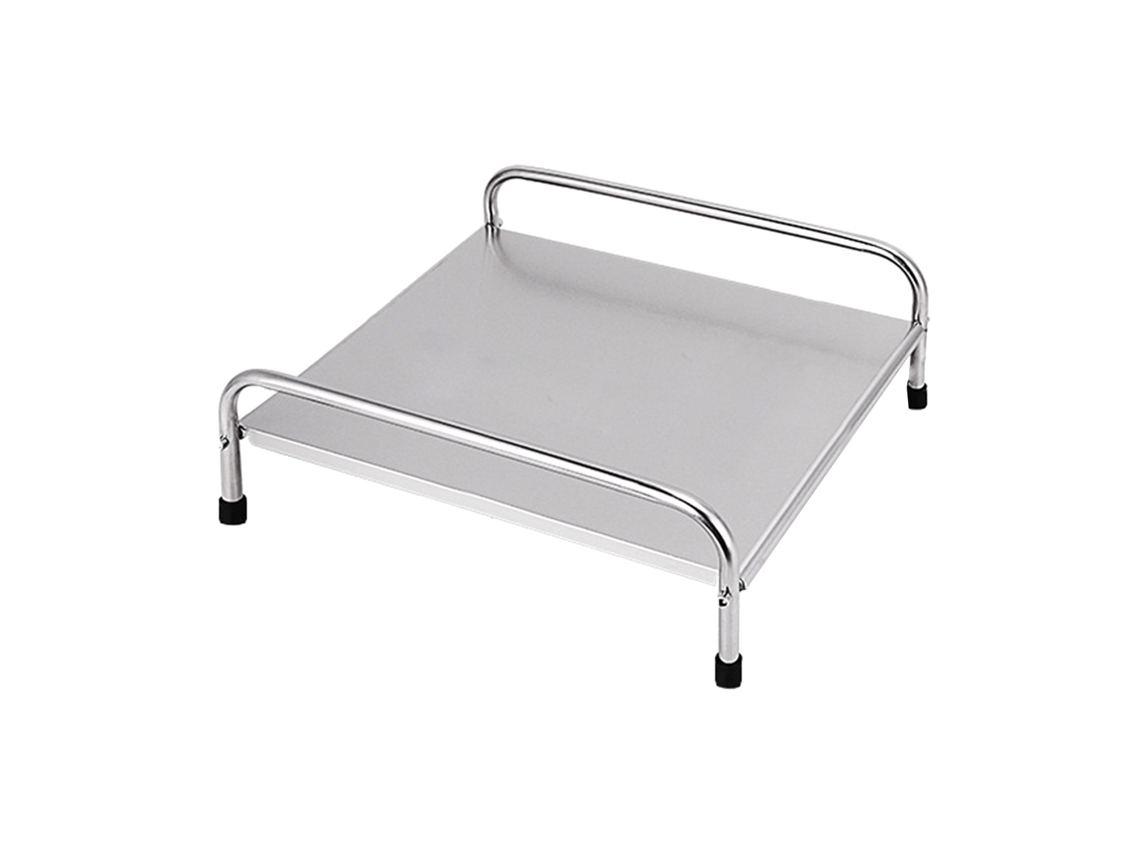 Organizador de encimera de acero inoxidable para placa de inducción (sin marca)