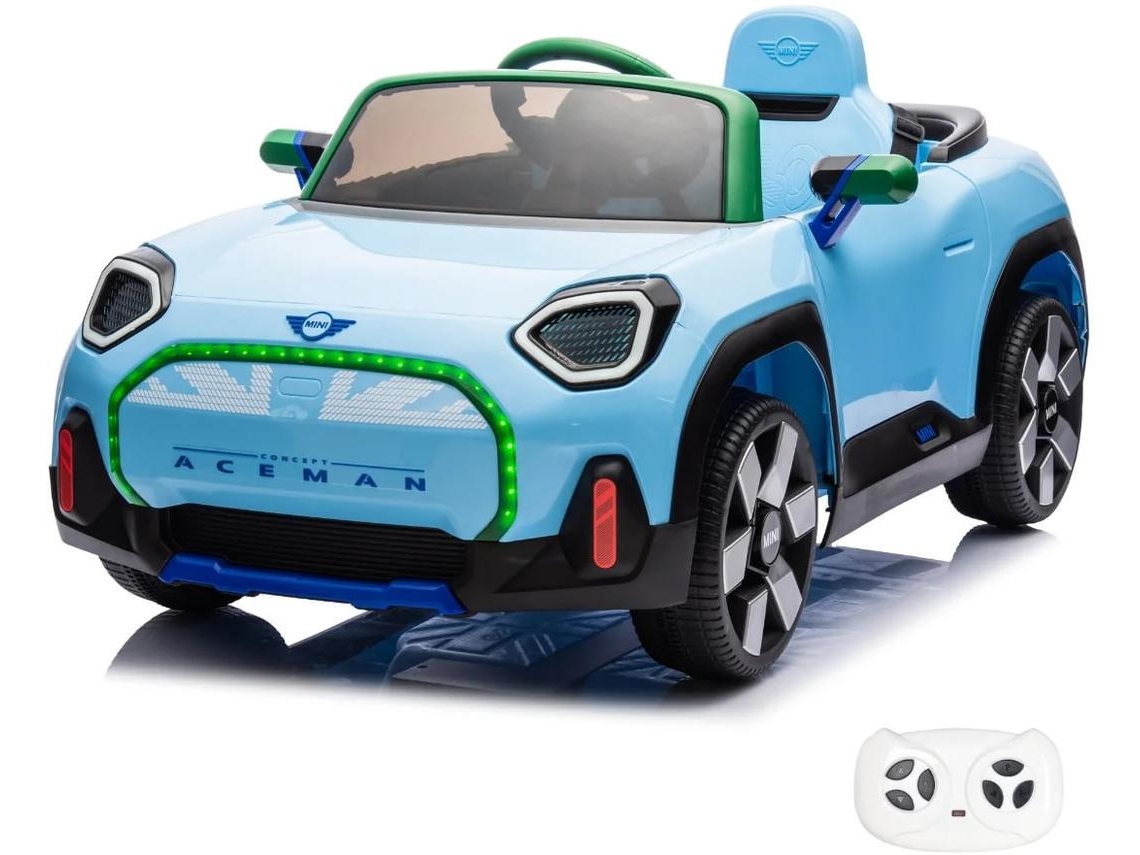 Vehículo Eléctrico Para Niños - Mini Aceman 12v - 1 A 5 Años - Azul