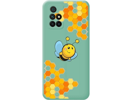 Carcasa Xiaomi Redmi 10 TUMUNDOSMARTPHONE Abeja Verde