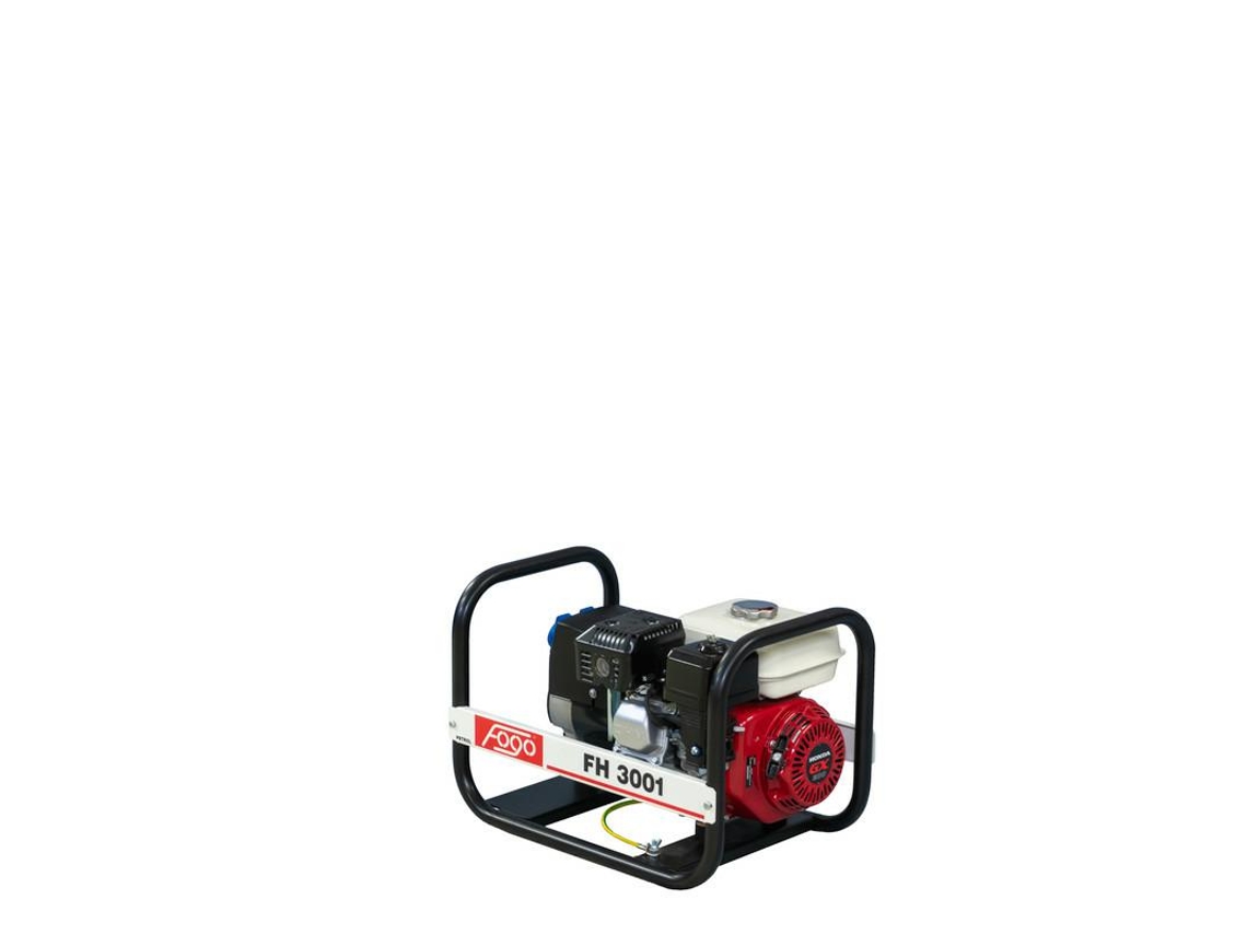 Generador portátil Fogo Fh 3001 de 3,0 kW y 230 V para fogo/koshin