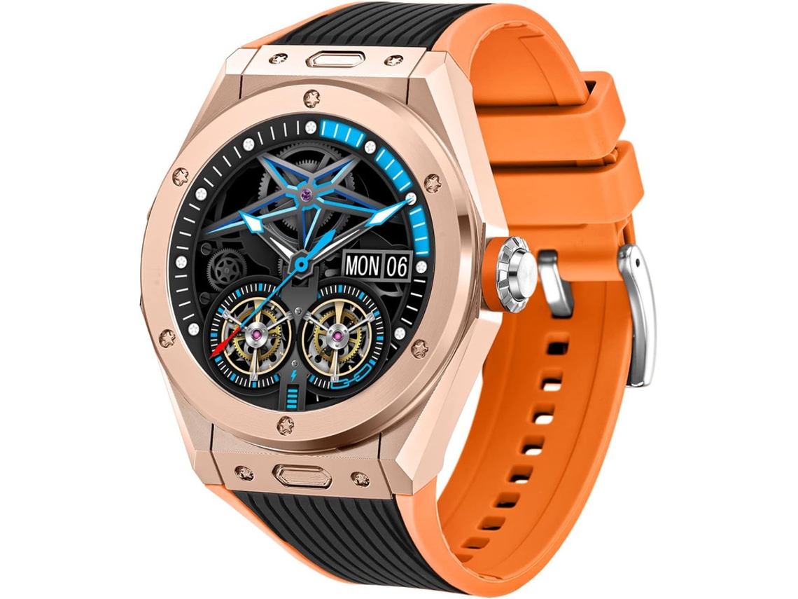 Relojes inteligentes, reloj de actividad física, monitor de ritmo cardíaco y sueño, resistente al agua IP68 para iPhone y Android Yizhood