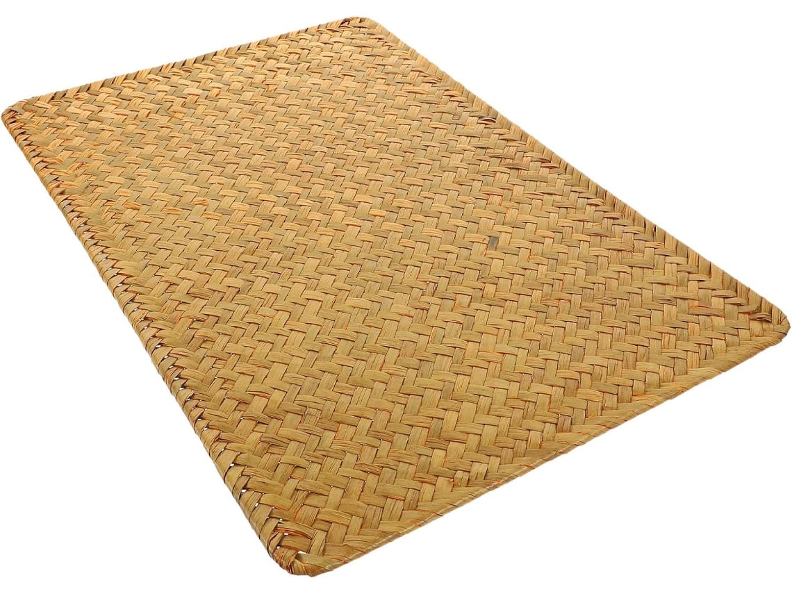 Jogo Americano De Bambu, Fácil De Limpar, Resistente A Altas Temperaturas.