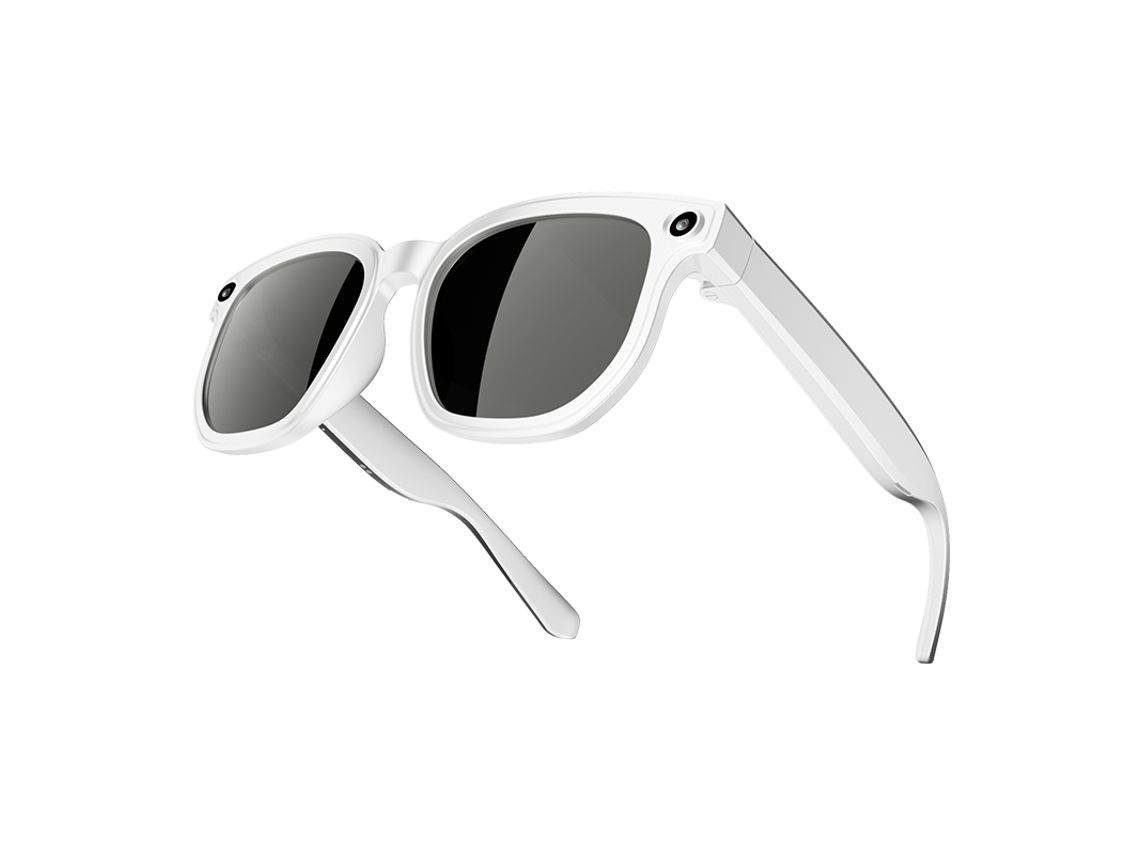 Gafas Inteligentes Dth03 Con Ia Cámara Bluetooth Música Llamadas Y Asistente De Voz Blancas