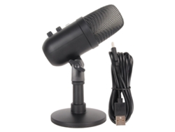 Micrófono De Condensador Usb Con Control De Ganancia, Rotación De 360° Y Sistema Dsp Rgb Para Pc