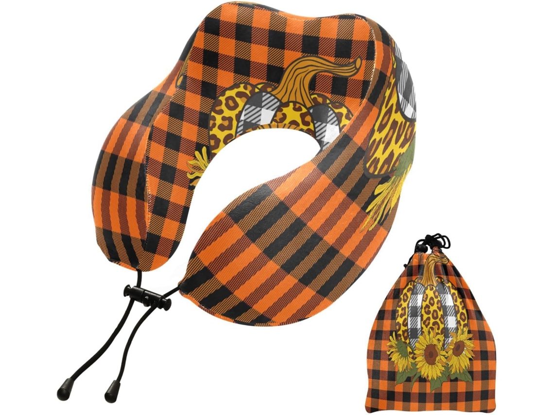 Almohada Viaje Dormir Aviones Espuma Viscoelástica Poliéster Viscoelástica. Fácilmente Soporte Fácil