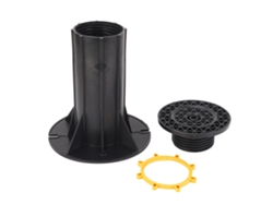 Pata De Soporte Ajustable Para Cama De 9 A 10,4 Pulgadas Con Capacidad De 650 Libras, Material Pp, Base Central Estable.