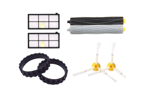 Ruedas de neumáticos para Irobot Roomba Series 500 600 700 800 900 E5 I7 S9 Irobot 676 980 698 piezas de repuesto antideslizantes