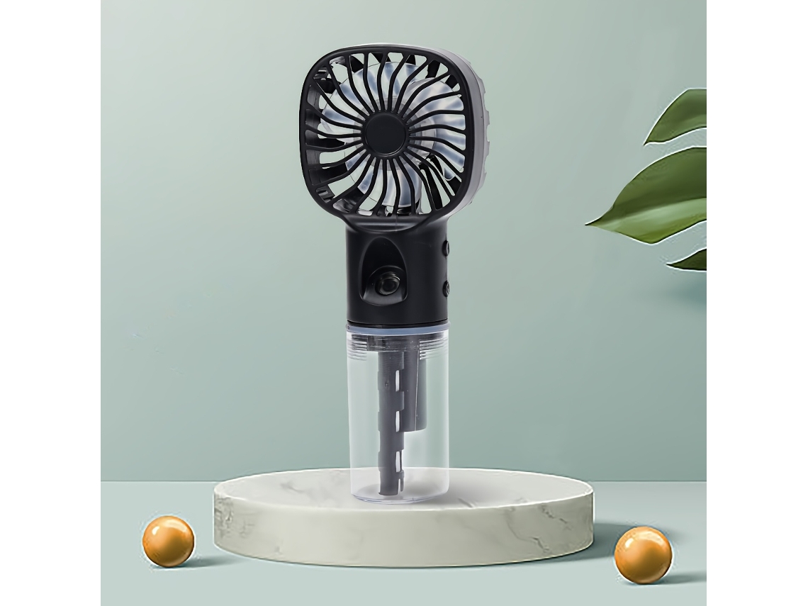 Ventilador Nebulizador Portátil, Ligero Y Silencioso, Ideal Para Uso En Interiores Y Exteriores, Para Viajes, Fácil De Usar Y Muy Duradero.