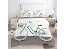 Juego Ropa Cama Niños Adolescentes Estampado Funda Nórdica Almohada Material Microfibra Color Juego 220x240 Cm