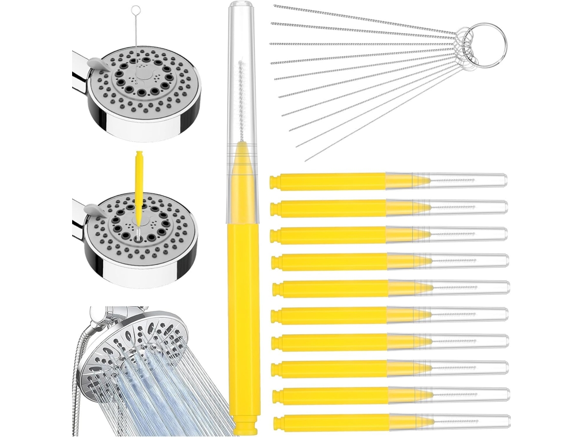 Kit De 20 Cepillos De Limpieza Para Cabezales Y Boquillas De Ducha