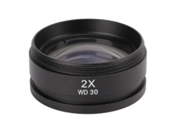 Lente Objetivo Auxiliar Para Microscopio Estereoscópico Con Zoom De Rosca De 48 Mm 2x Para Microscopio Trinocular