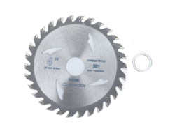 Hoja De Sierra Circular De Carburo De 4 Pulgadas, 30 Dientes, Eje De 20 Mm, Para Carpintería, 12000 Rpm